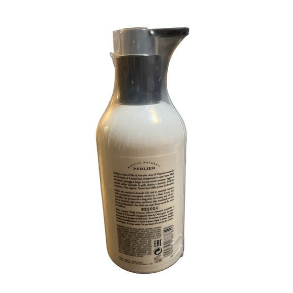 PERLIER NOURISHING HAND CREAM ORGANIC AVOCADO LEMONGRASS EXTRACT - Picture 2 of 3